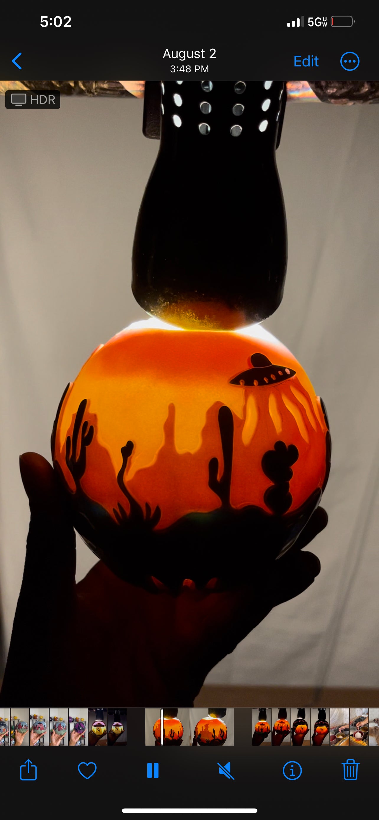 Southwestern desert scene