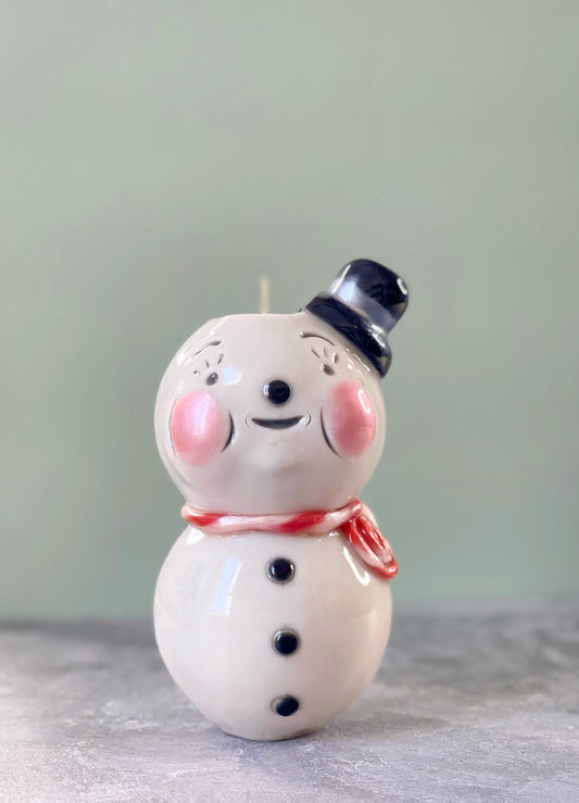 Peppermint Swirl Snowman in collab w/ Johanna Parker