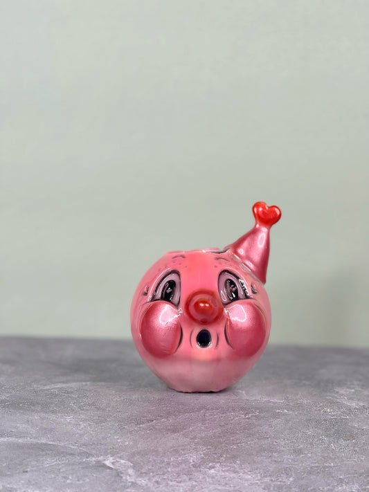 Calabaza rosa en miniatura con forma de cono de Valloween en colaboración con Johanna Parker