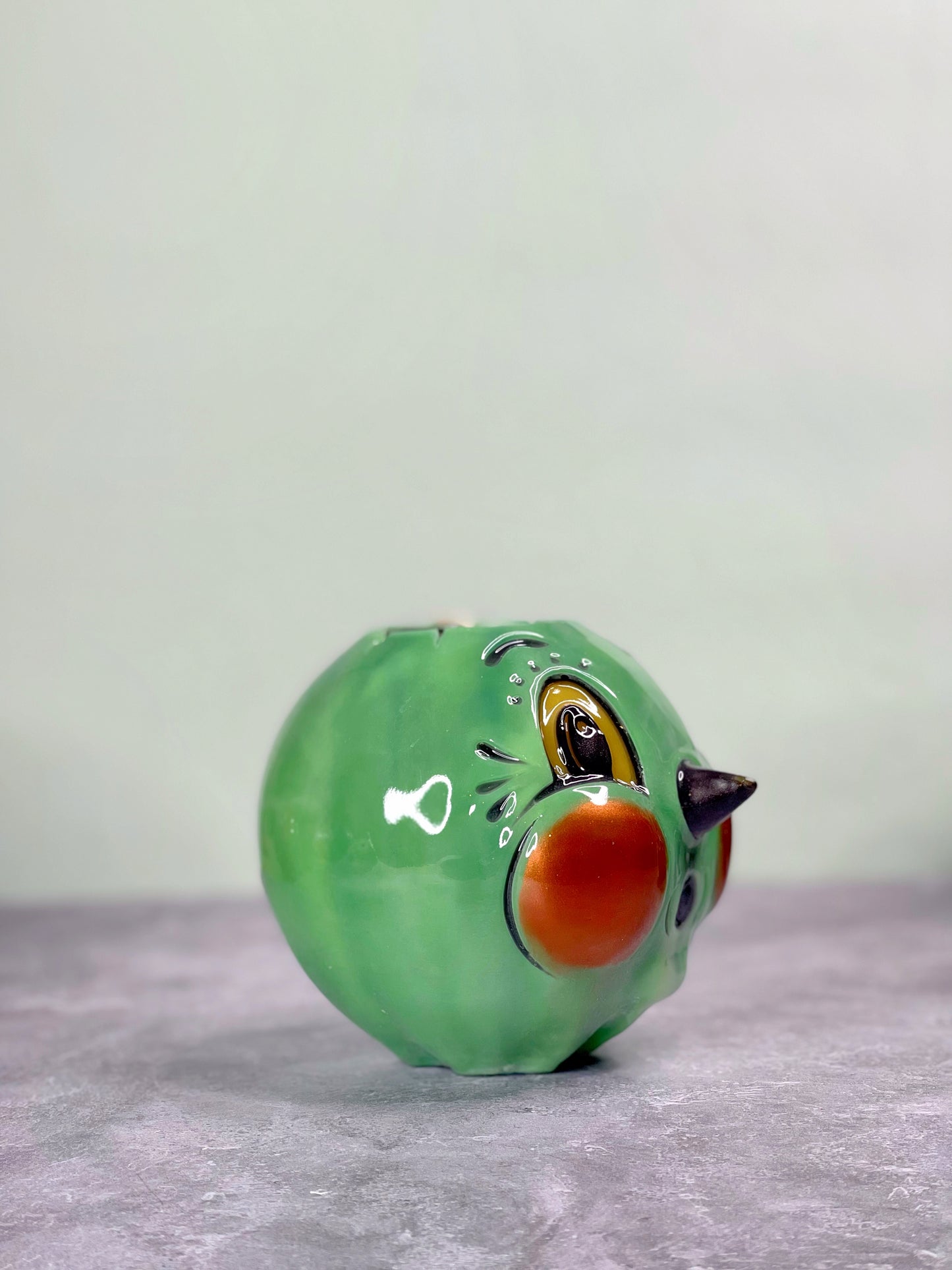 Cone Nose Green Pumpkin in collab w/ Johanna Parker