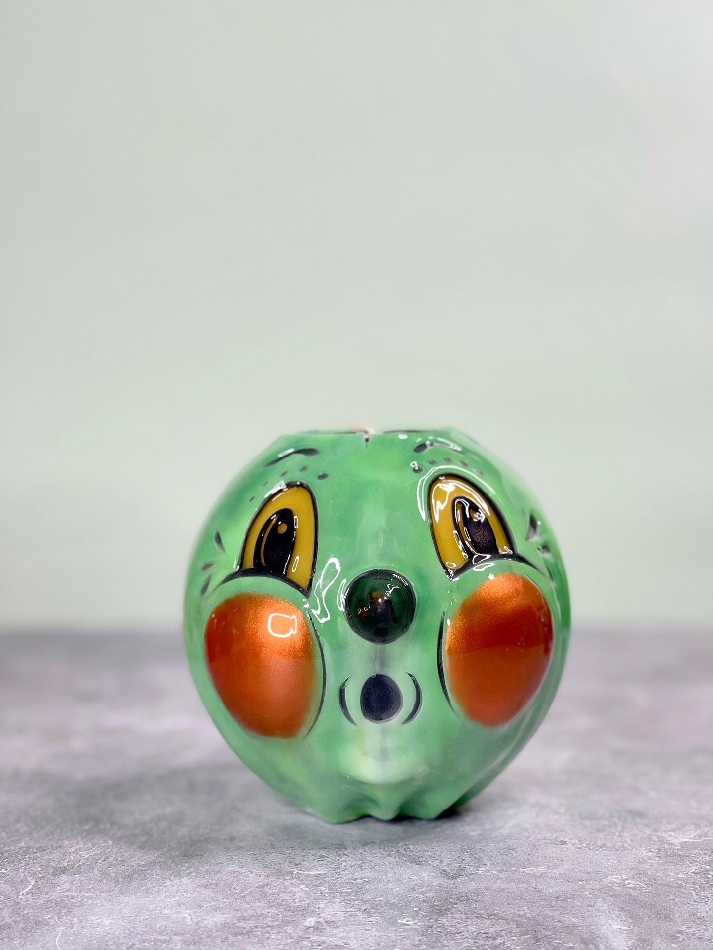 Cone Nose Green Pumpkin in collab w/ Johanna Parker